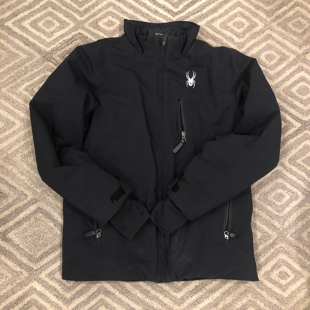 Spyder Ski/Snowboard/Snow jacket - Boys 16 - Black